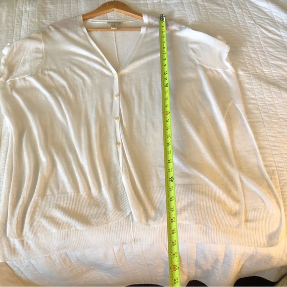 White+Warren Linen Blend Cardigan. Size XS/S. - Picture 12 of 12
